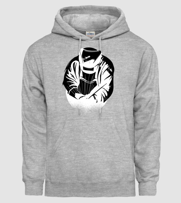Tricou sudor model gri pe tricou