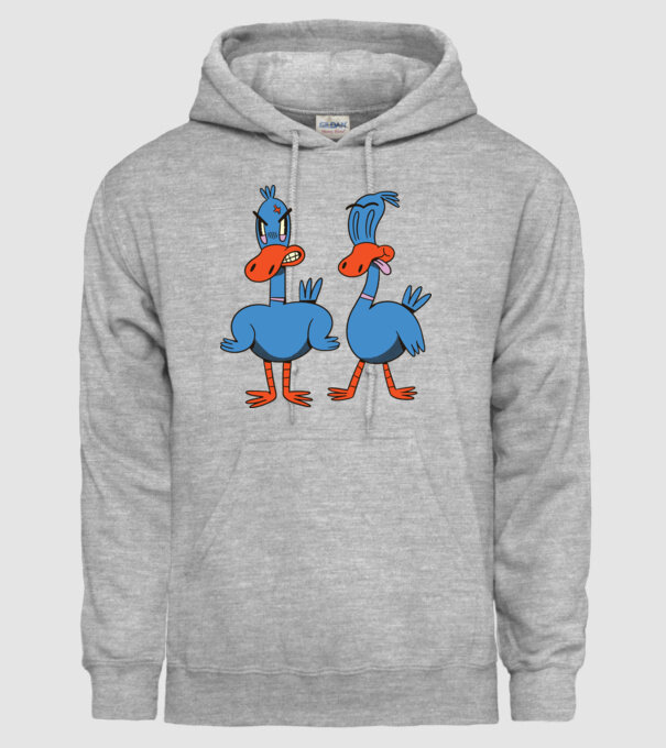 Rațe model gri pe tricou