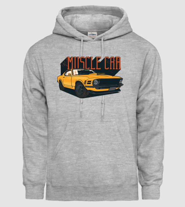 Mașină sport cool model gri pe tricou