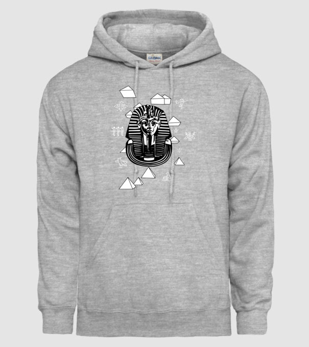 Egiptul Antic Faraon model gri pe tricou