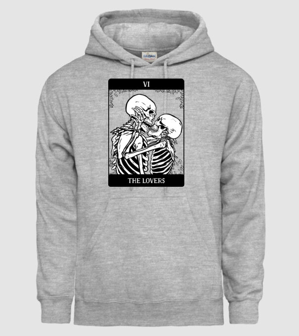 Schelete îndrăgostite model gri pe tricou