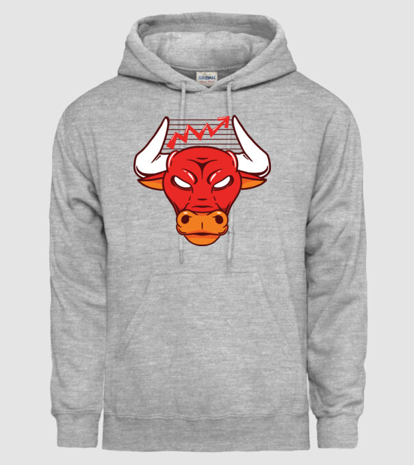 Bursa de Valori Taur model gri pe tricou