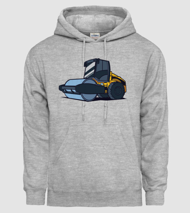 Rulou compresor model gri pe tricou
