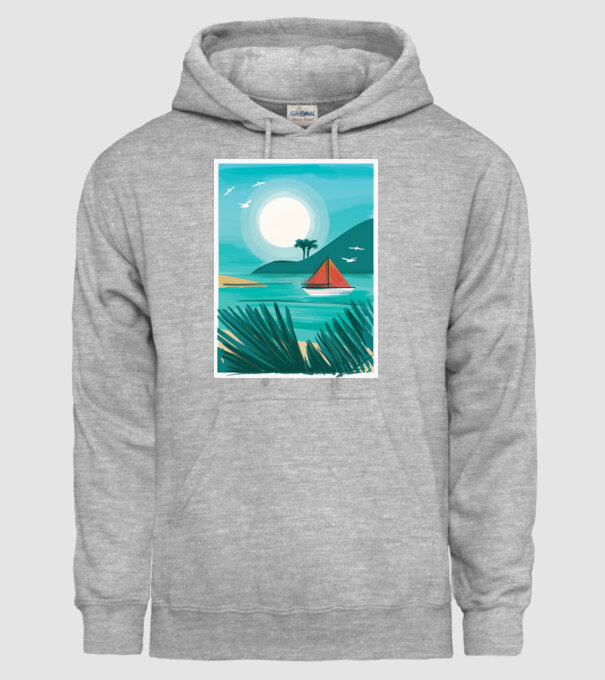 Navigație Pictură model gri pe tricou