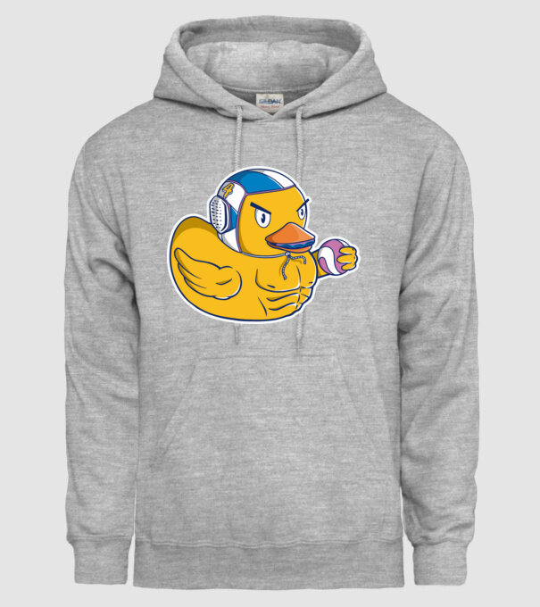 Rață polo pe apă model gri pe tricou