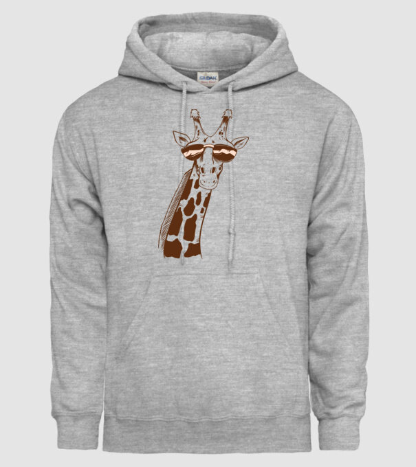 Cap Girafă model gri pe tricou