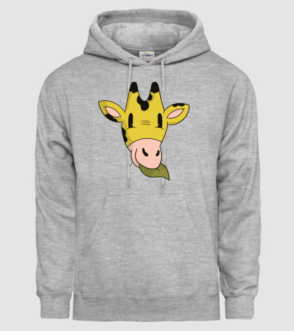 Cap Girafă model gri pe tricou