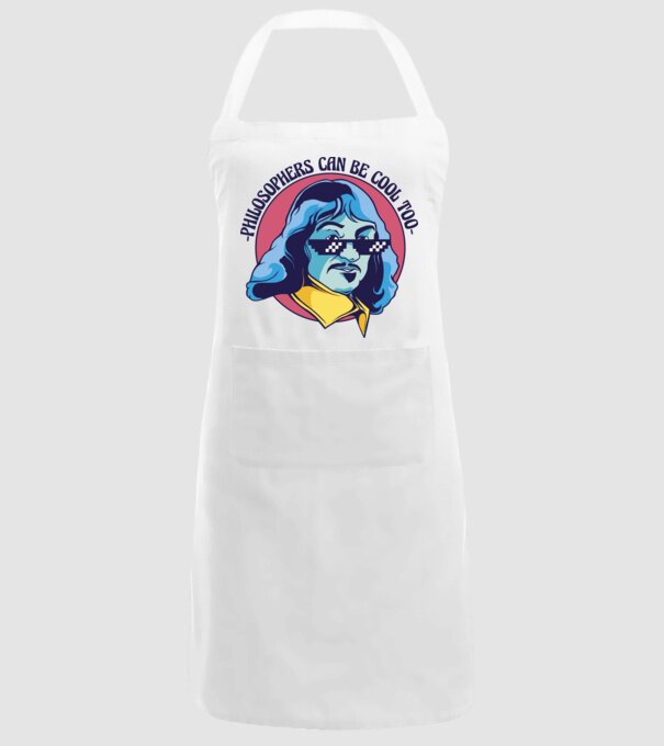 Chiar și Filozofii pot fi cool model alb pe tricou