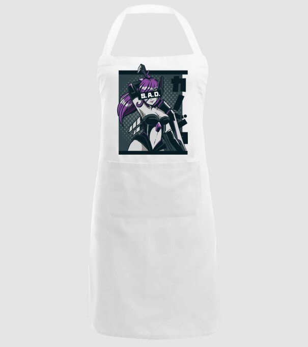 Anime fată model alb pe tricou