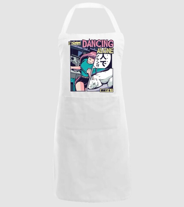Anime Vaporwave benzi desenate model alb pe tricou
