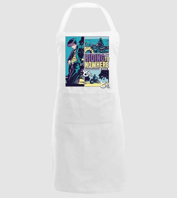 Anime Vaporwave Riding Nowhere model alb pe tricou