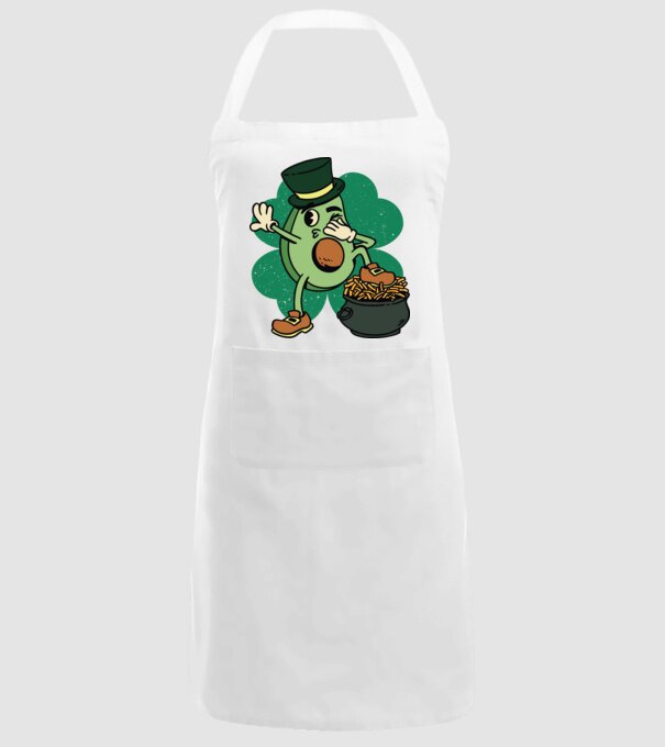 Avocado St. Patrick DAB model alb pe tricou