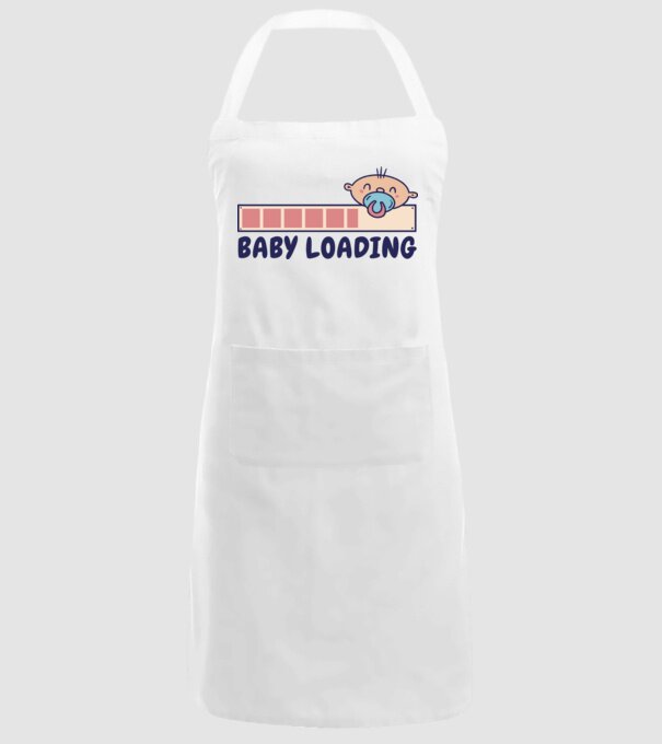 Bebe program încărcare model alb pe tricou