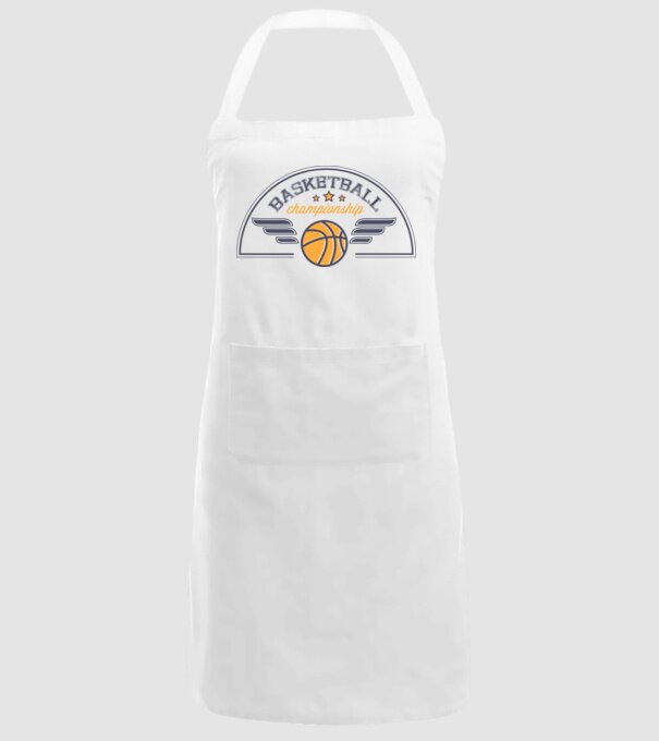 Basketball Championship model alb pe tricou