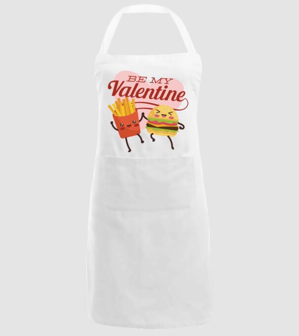 Be my Valentine - Fii dragostea mea tricou pentru Valentine s Day model alb pe tricou