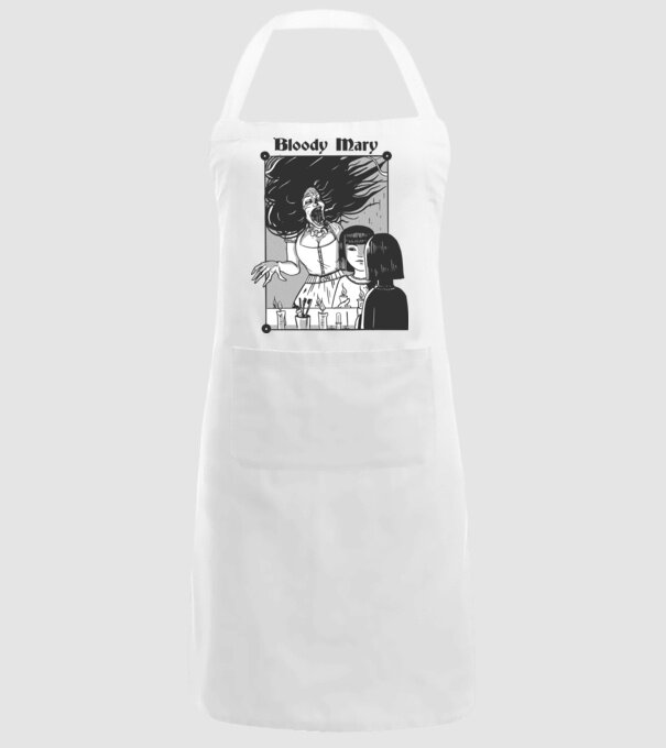 Bloody Mary model alb pe tricou