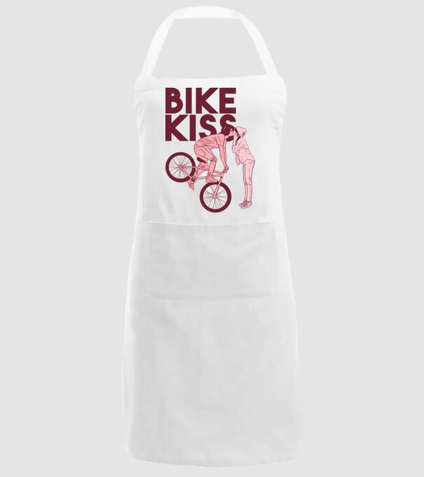 Pupici cu bicicletă model alb pe tricou