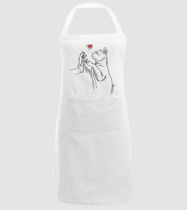 Prietenie Pisică Cal model alb pe tricou