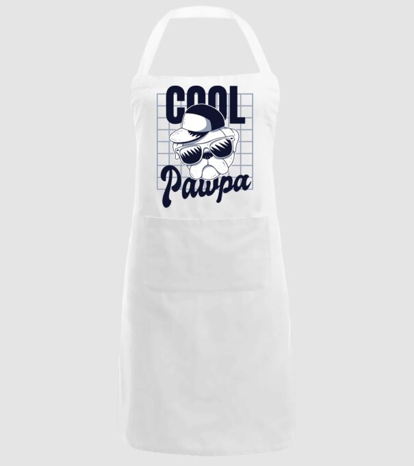 Cool Pawpa model alb pe tricou
