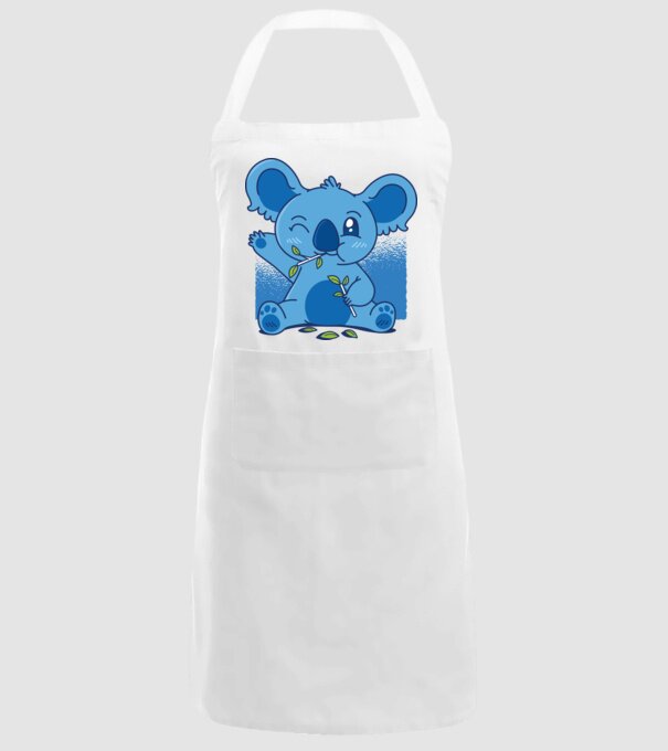 Koala drăguț model alb pe tricou