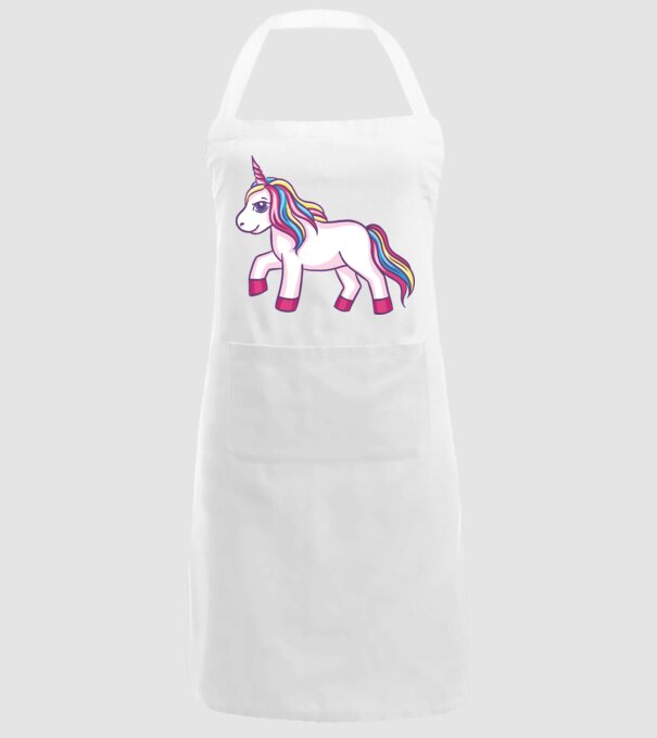Unicorn drăguț model alb pe tricou