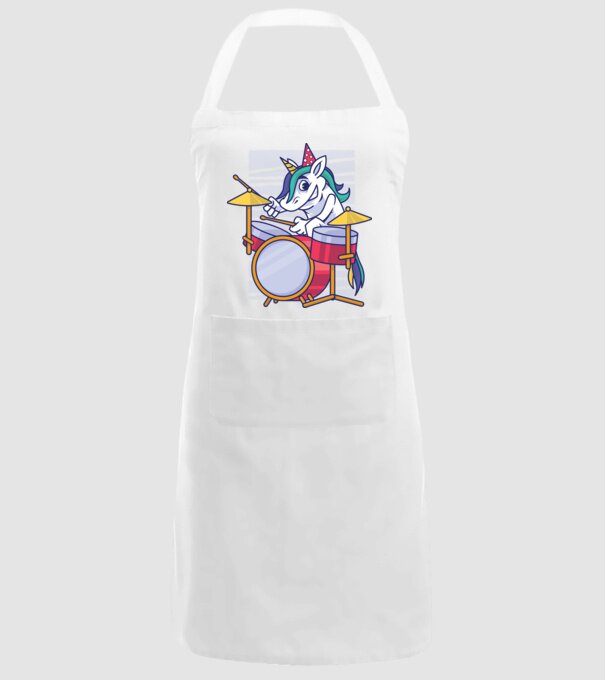 Unicorn Baterist Zi de naștere model alb pe tricou