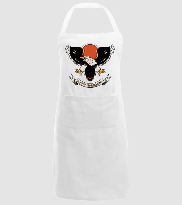 Eagle Tatuaj model alb pe tricou