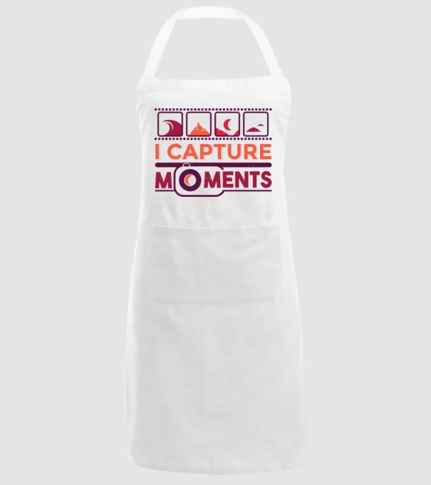Prind momentele - Fotograf model alb pe tricou