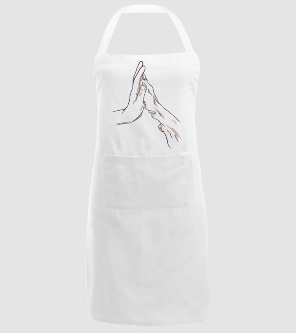 Prietenia câine om model alb pe tricou