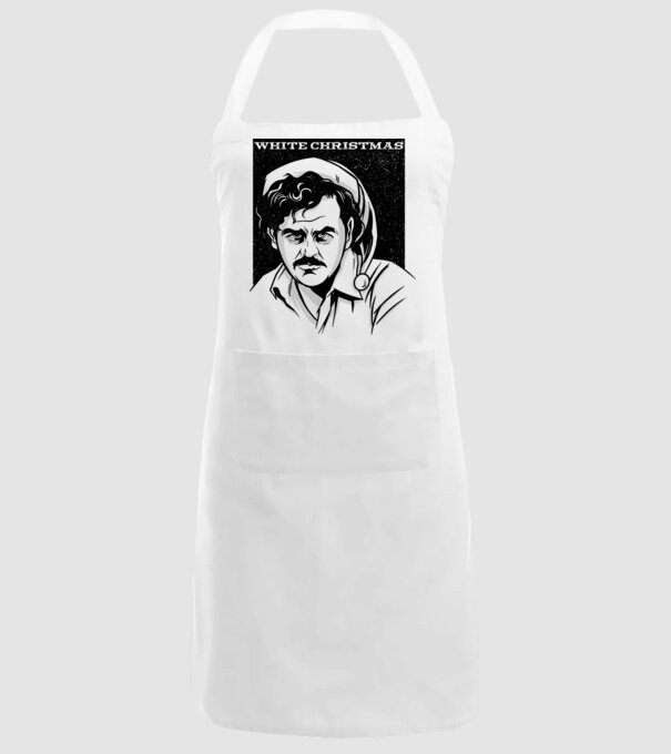 Crăciun alb cu Pablo model alb pe tricou
