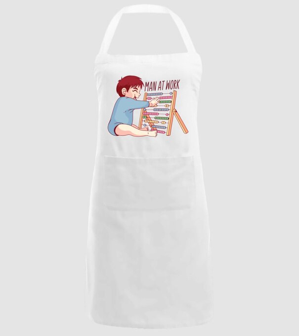 Bărbat la lucru tricou amuzant model alb pe tricou