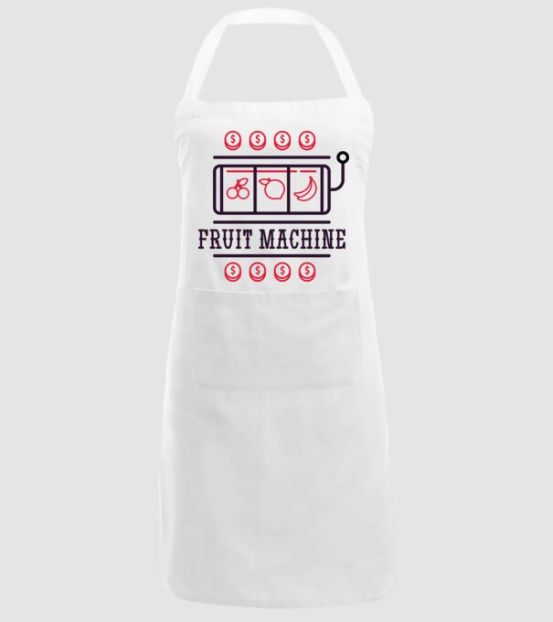 Fruit Machine Slot Machine model alb pe tricou