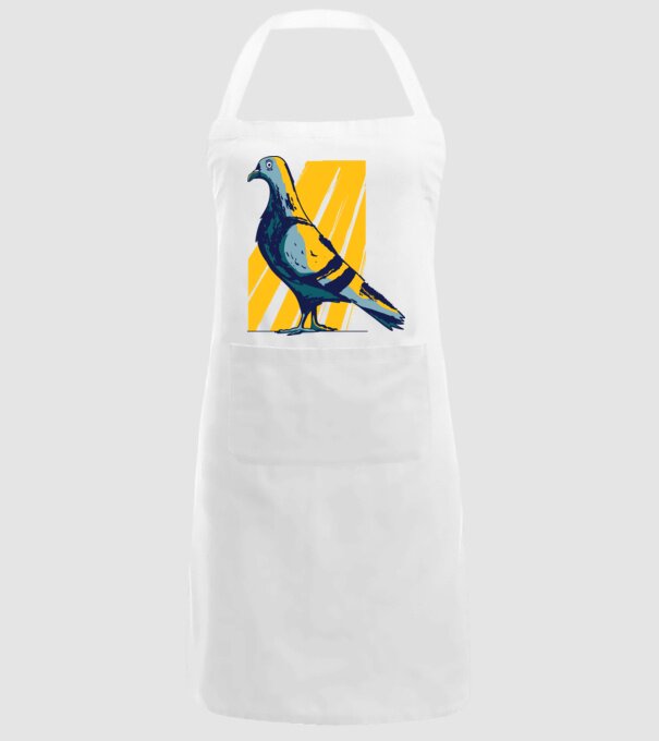 Porumbel model alb pe tricou
