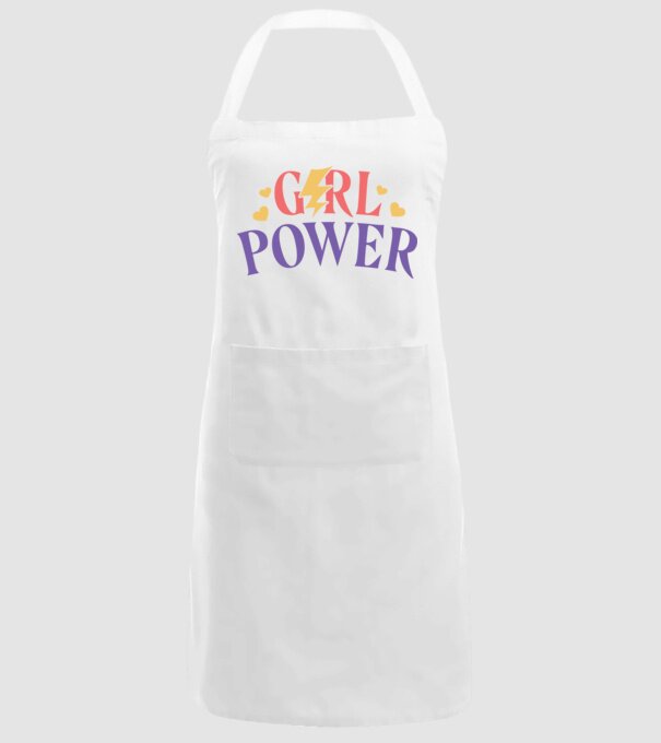 Girl Power Ziua Femeii model alb pe tricou