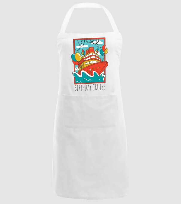 Croazieră model alb pe tricou