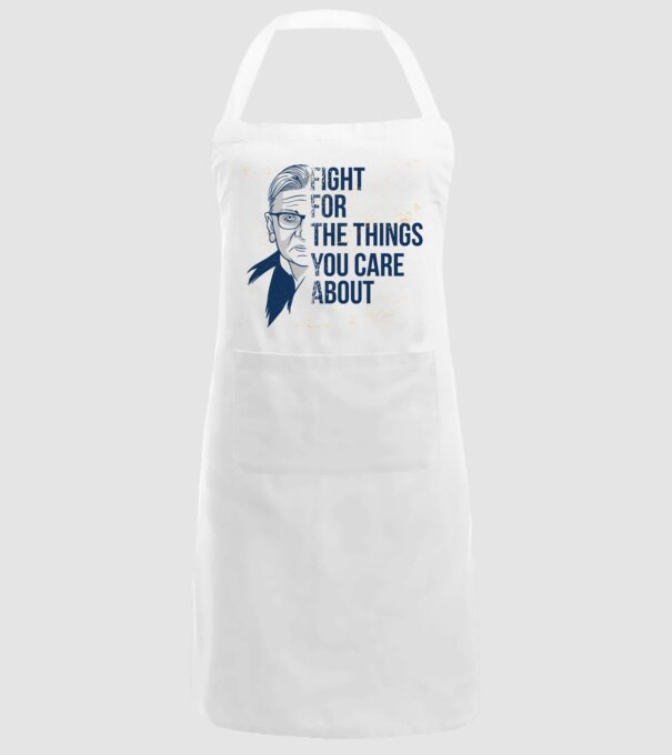 Luptă pentru lucrurile la care ții model alb pe tricou