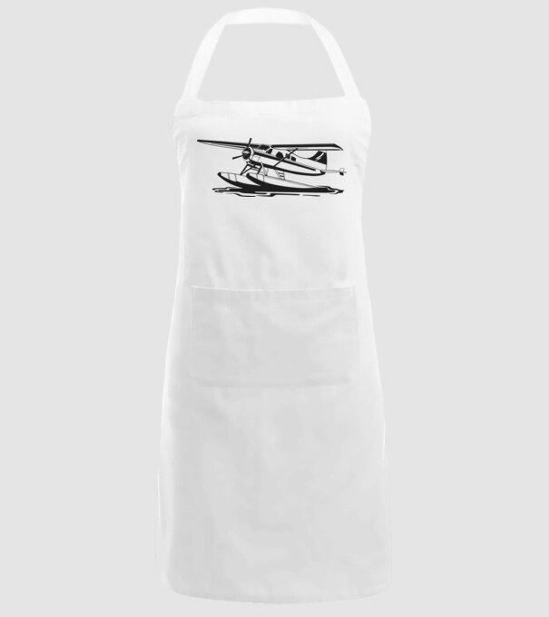 Hydroplane avion model alb pe tricou