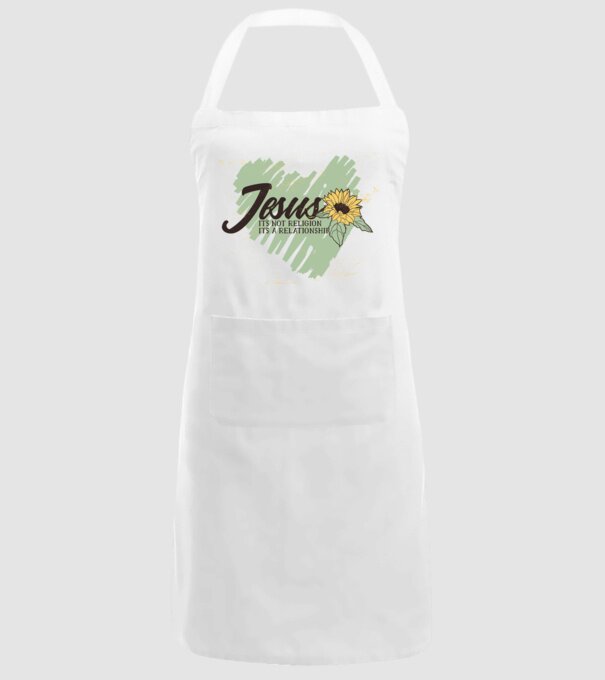 Inima lui Isus - Nu o religie, ci o relație model alb pe tricou