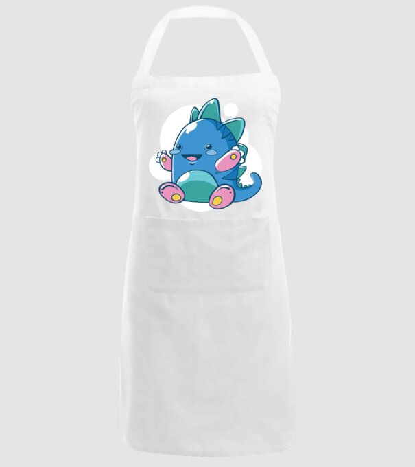 Bebe dragon model alb pe tricou