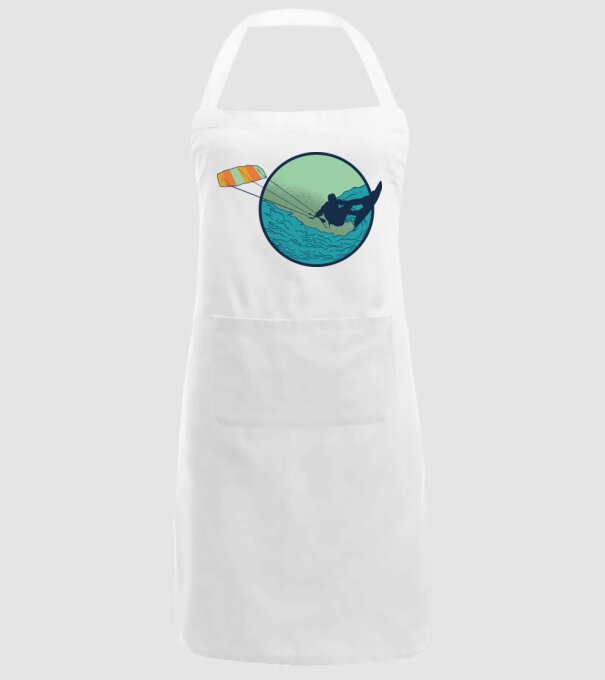 Tricou Kitesurf model alb pe tricou
