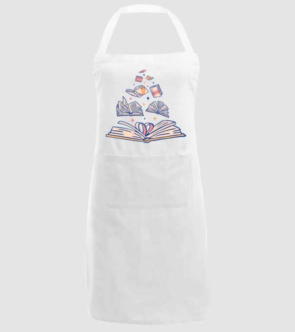 Cărți model alb pe tricou