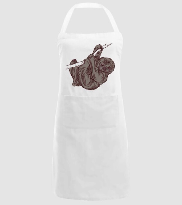Leneș model alb pe tricou