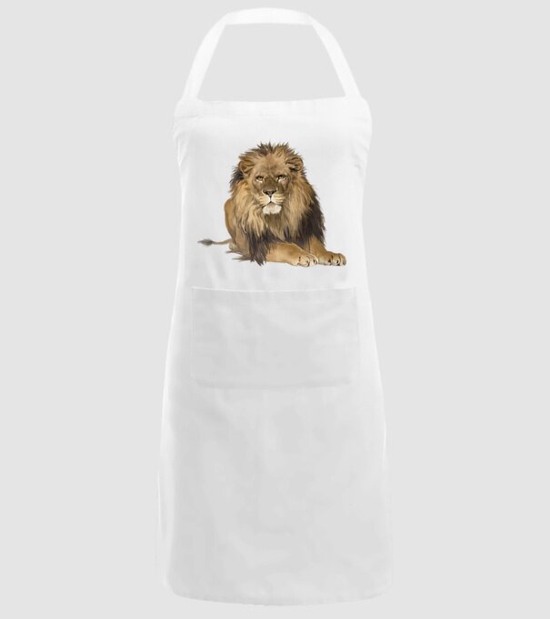 lion king model alb pe tricou