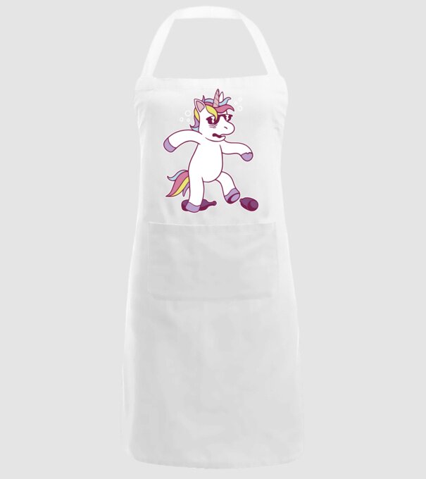 Mahmureală unicorn model alb pe tricou