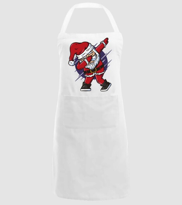 Moș Crăciun DAB model alb pe tricou