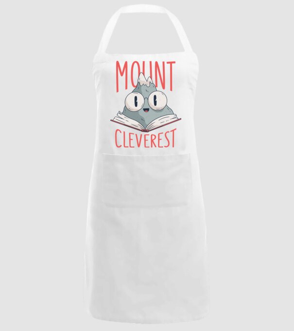 Tricou Mount Cleverest model alb pe tricou
