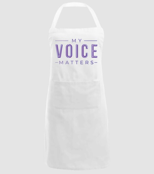 My Voice Matters de Ziua Femeii model alb pe tricou