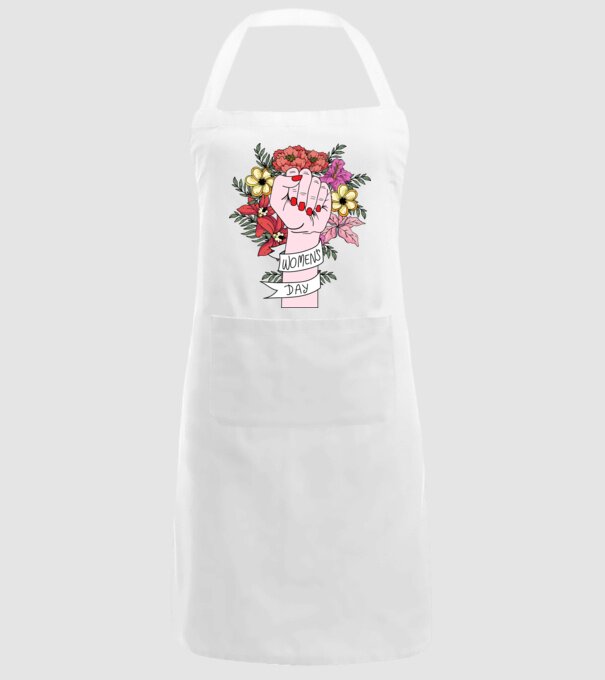 Ziua Internațională a Femeii 8 martie model alb pe tricou