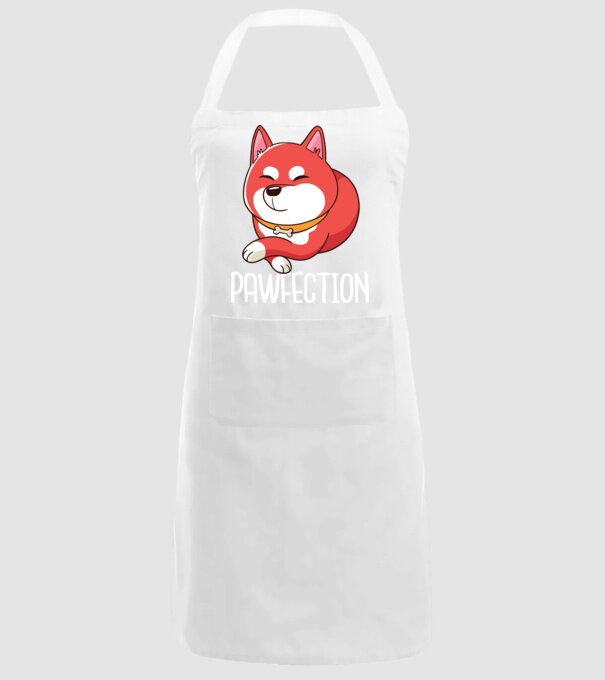 Pawfection Shiba Perfect model alb pe tricou