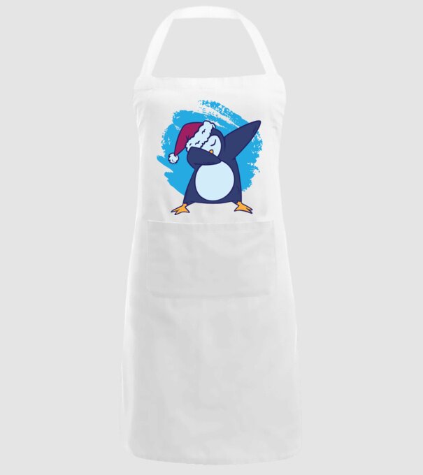 Pinguin DAB model alb pe tricou